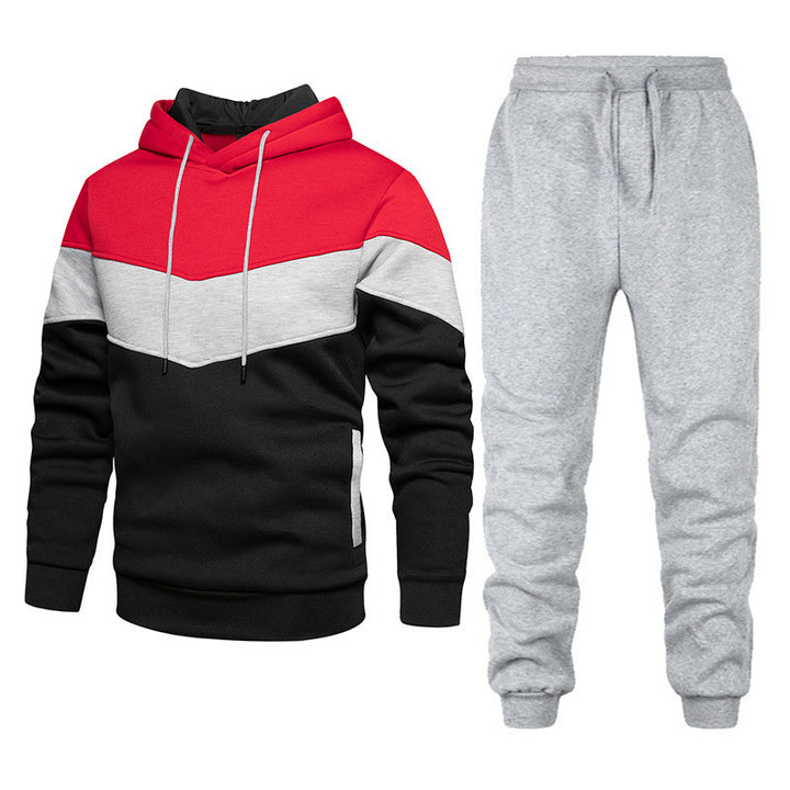 Herren Sportliches Hoodie und Jogginghose-Set Aliams