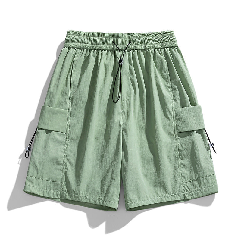 Herren Cargo-Shorts mit praktischen Seitentaschen und elastischem Bund Aliams