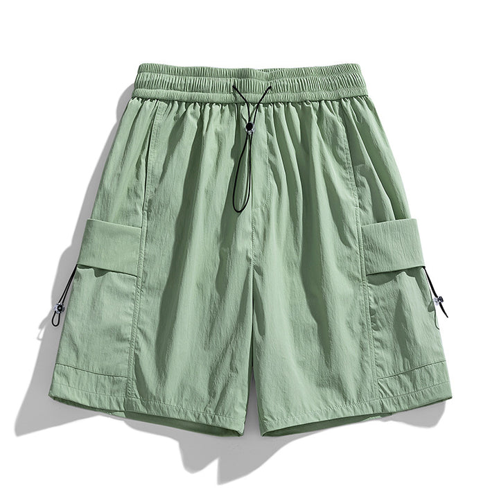 Herren Cargo-Shorts mit praktischen Seitentaschen und elastischem Bund Aliams