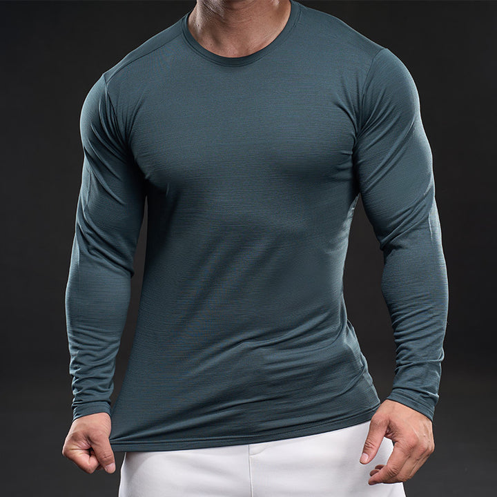 Herren sportliches Langarm-Funktionsshirt Aliams 1762673448