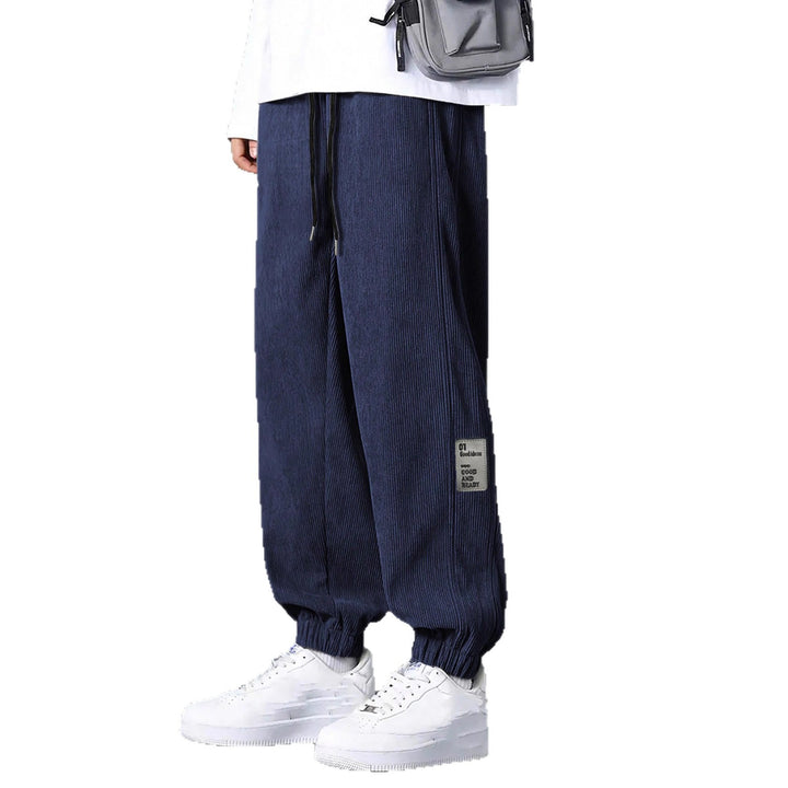 Herren Bequeme und lässige Sweatpants mit elastischem Bund und seitlichen Taschen Aliams