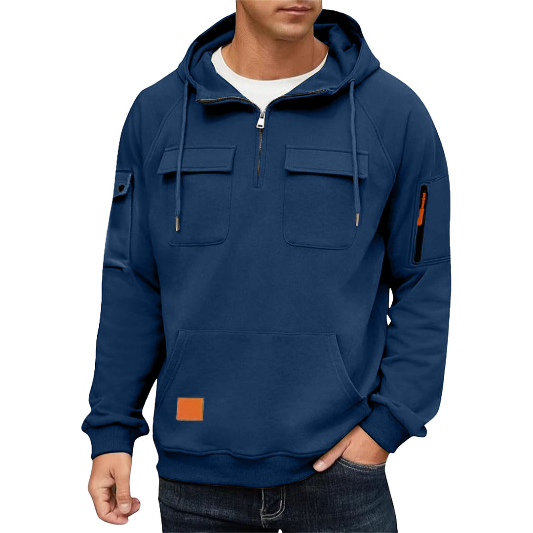 Herren Kapuzenpullover mit praktischen Taschen und sportlichem Design Aliams