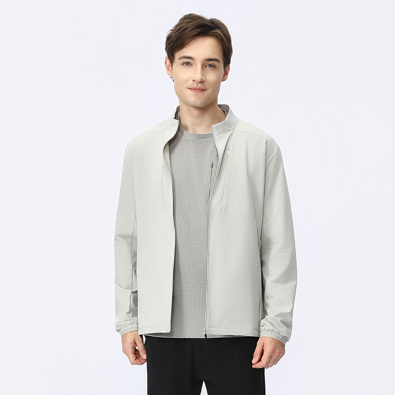 Herren Sportliche Windjacke Aliams