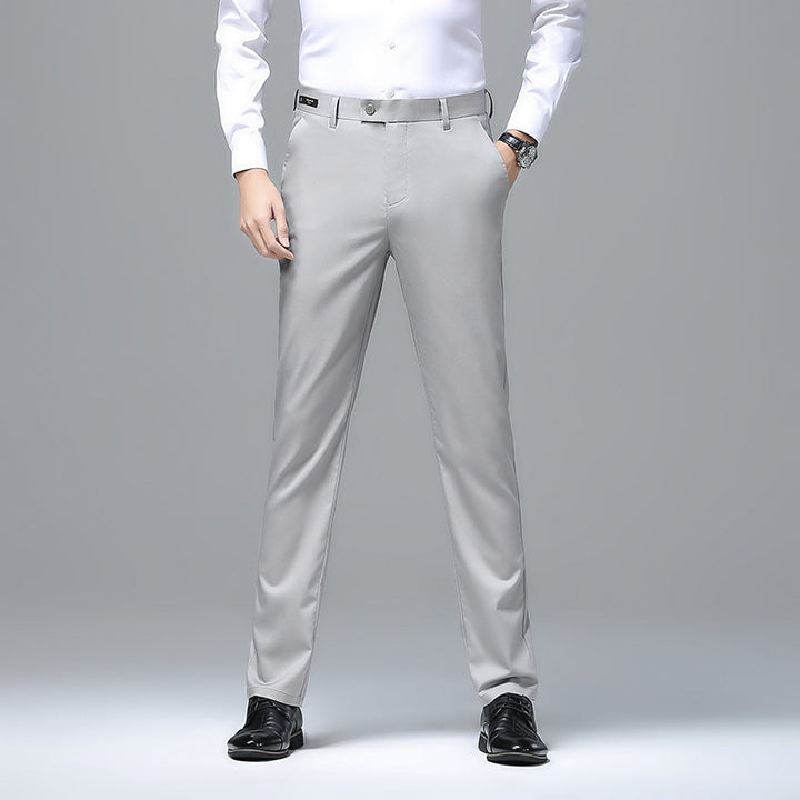 Herren elegante Slim-Fit Anzughose Aliams
