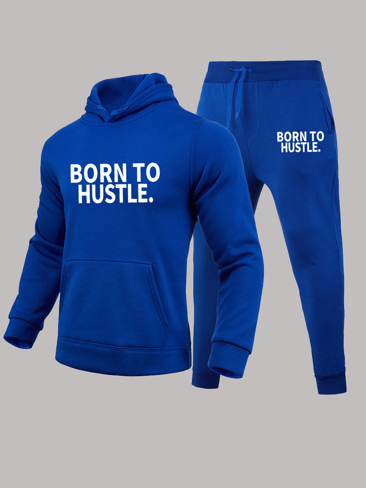 Herren Trainingsanzug mit modernem motivierendem Schriftzug Aliams