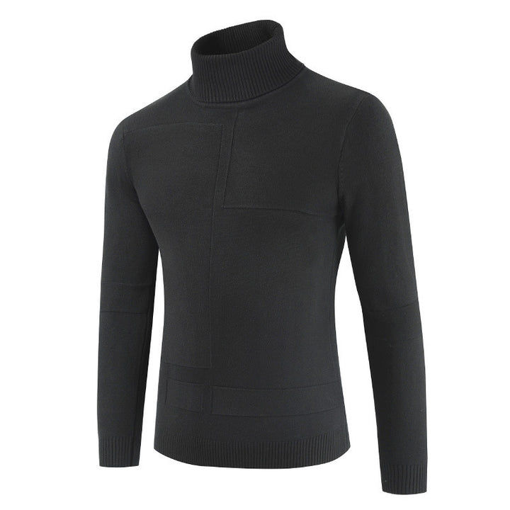 Herren Rollkragenpullover aus weichem Strickmaterial mit modernem Design Aliams