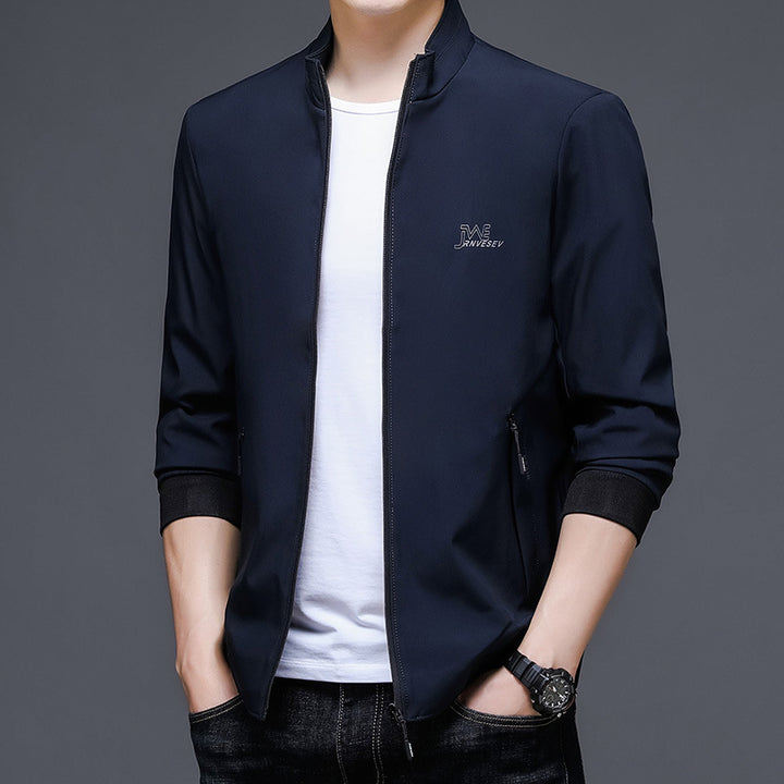 Herren sportliche Jacke mit elastischen Einsätzen und atmungsaktivem Material Aliams