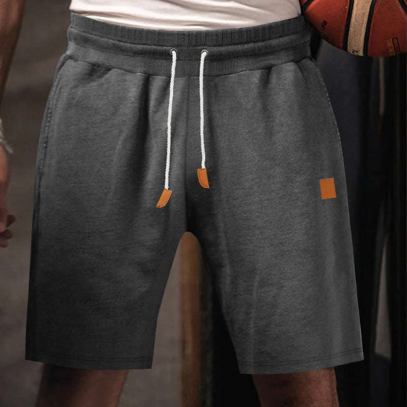 Herren sportive Sweatshorts mit verstellbarem Bund Aliams