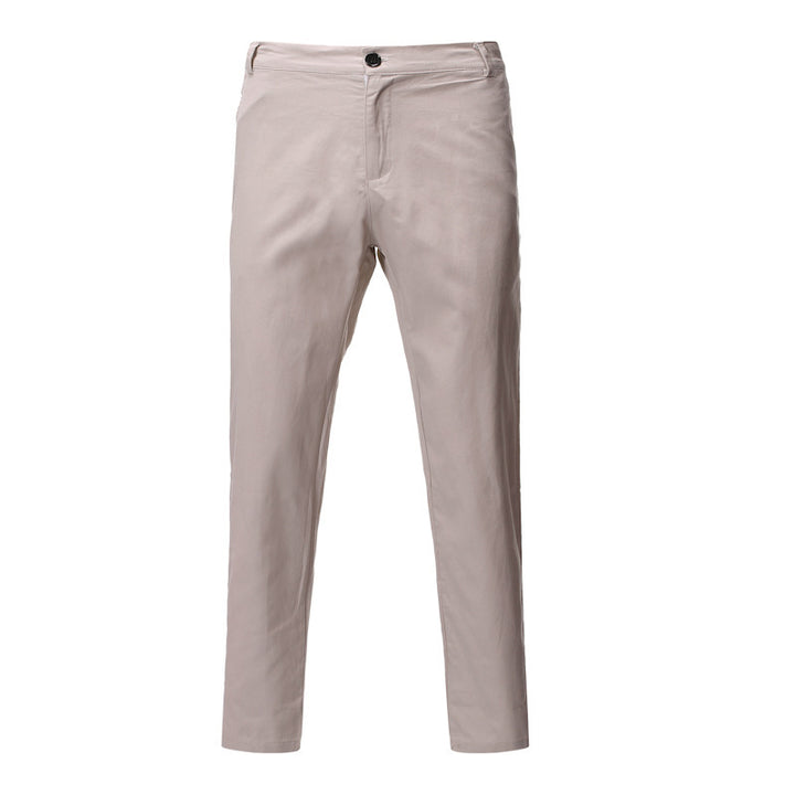 Herren elegante Chinohose mit modernem Schnitt und flexibler Passform Aliams