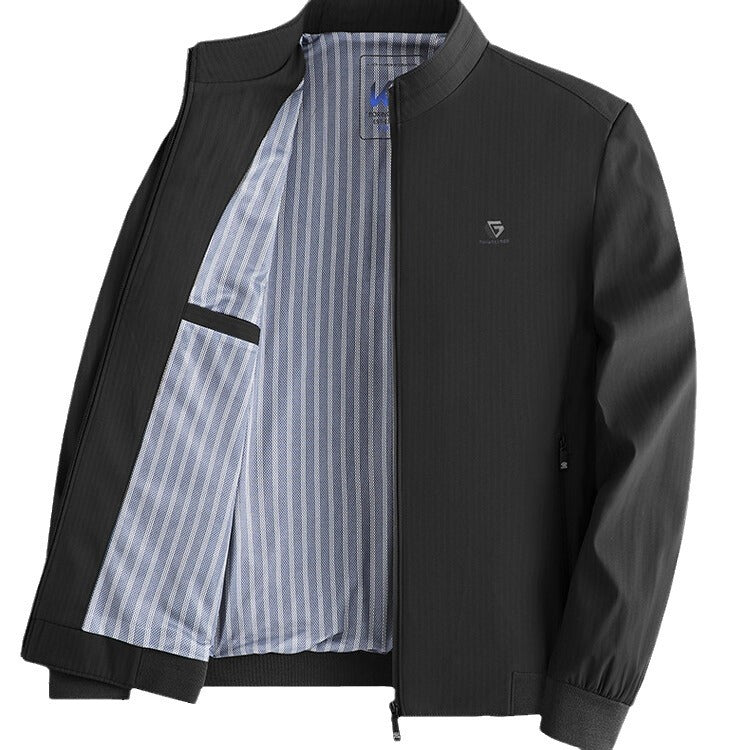 Herren eleganter Freizeitblouson mit modischem Schnitt Aliams