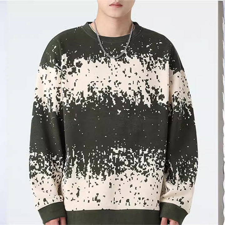 Herren Sweatshirt mit modernem Digitaldruck Aliams