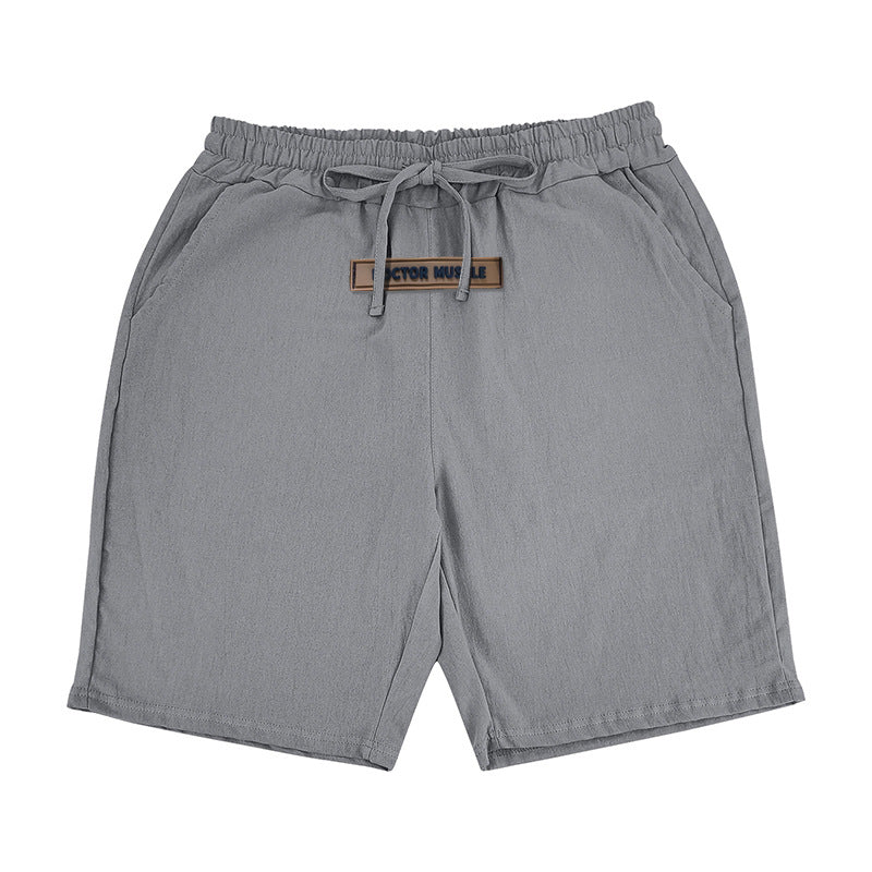 Herren lässige Strandshorts mit elastischem Bund und verstellbarem Kordelzug Aliams