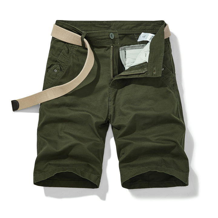 Herren vielseitige Kurz-Cargo-Shorts mit verstellbarem Bund und funktionalen Taschen Aliams