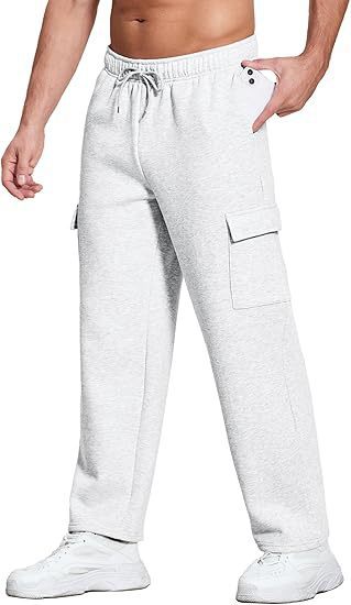 Herren Cargo-Hosen mit praktischen Seitentaschen Aliams