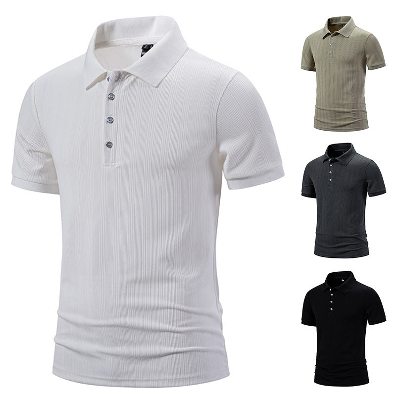 Herren Poloshirt mit strukturiertem Design und hochwertiger Baumwollmischung Aliams