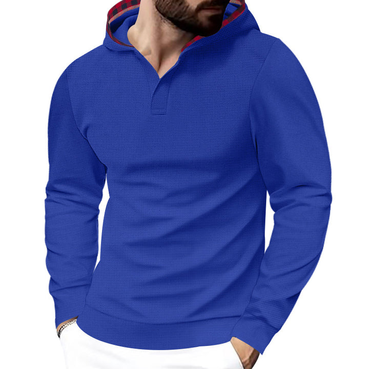 Herren Kapuzensweater mit strukturiertem Design und komfortablem Schnitt Aliams