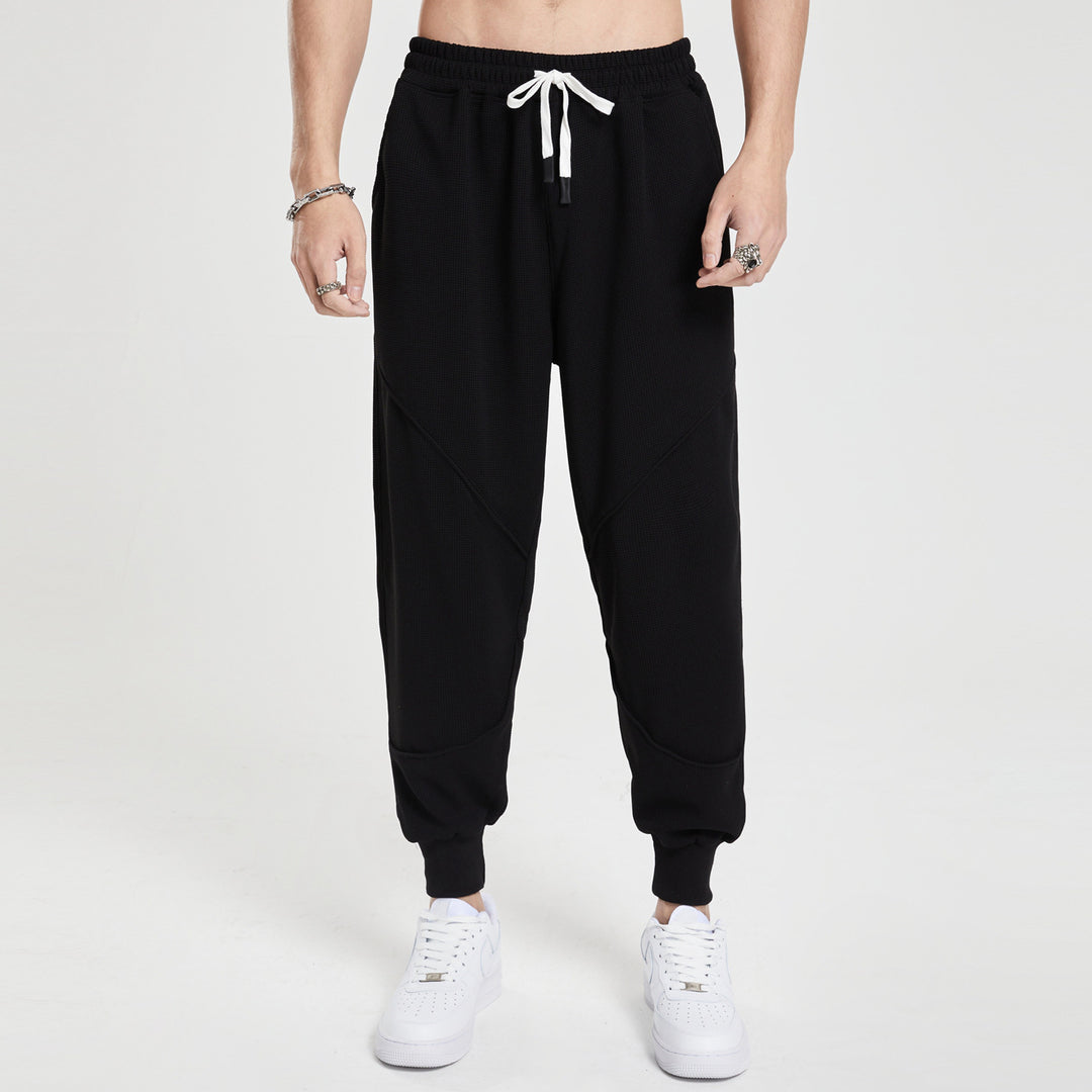 Herren sportliche Sweatpants mit gestepptem Design Aliams