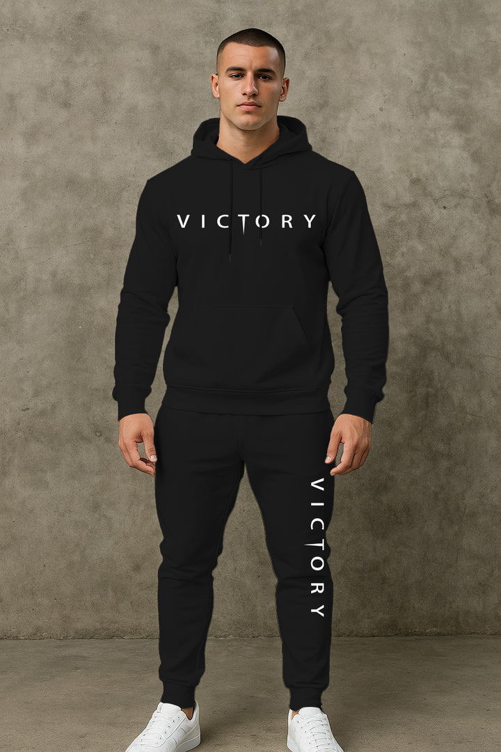 Herren komfortabler Sportanzug mit modernem Schriftzug Aliams