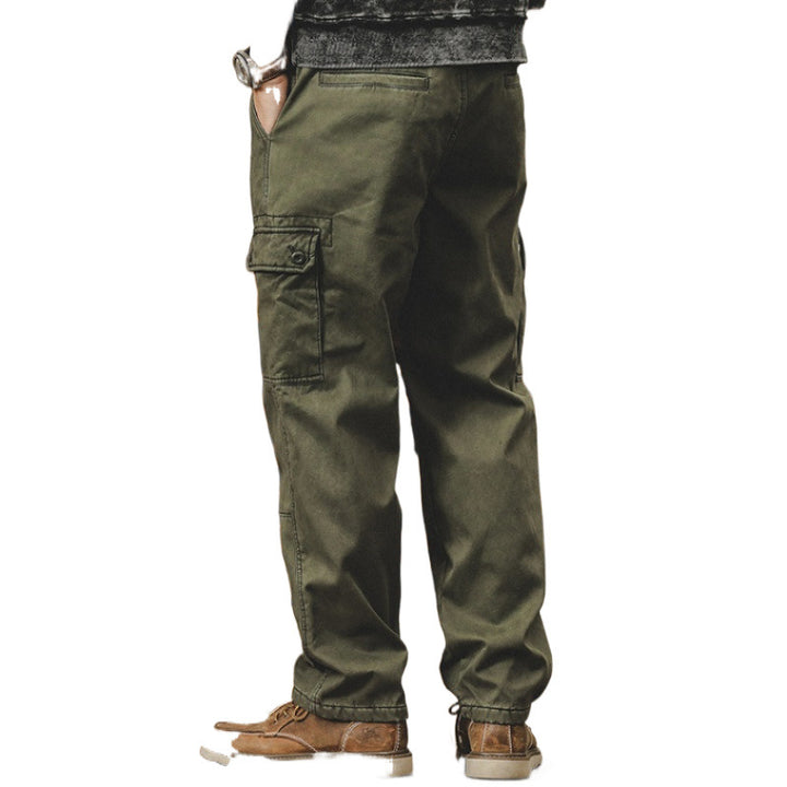 Herren Cargo-Hosen mit multifunktionalen Taschen und robustem Material Aliams