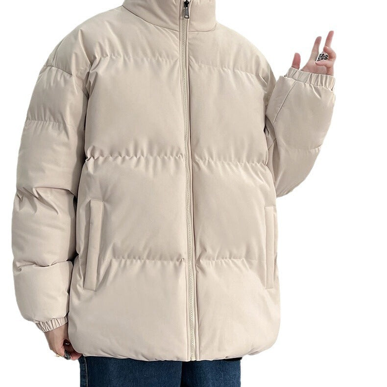 Herren Steppjacke mit hohem Kragen und isolierender Füllung Aliams