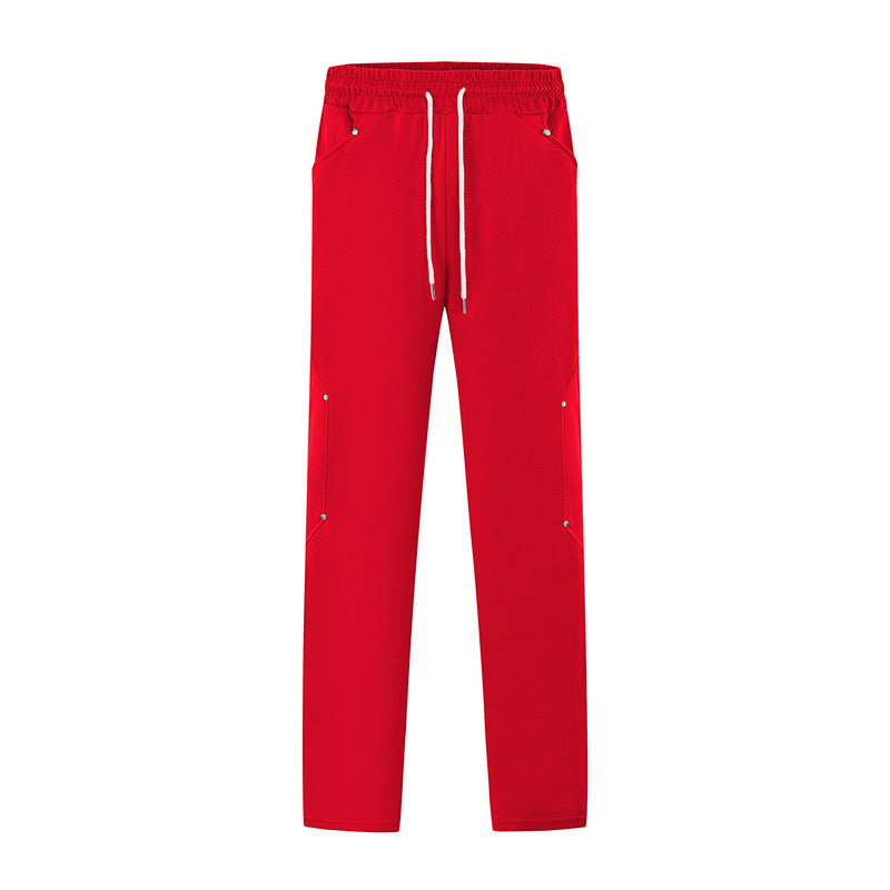 Herren Sportliche Jogginghose mit atmungsaktiven Mesh-Einsätzen und elastischem Bund Aliams