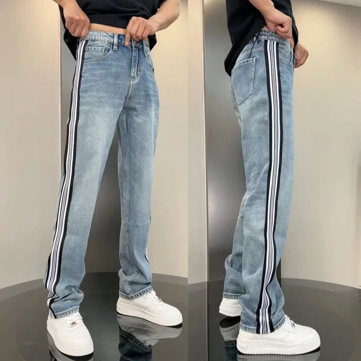 Herren Jeans mit seitlichen Streifen Aliams