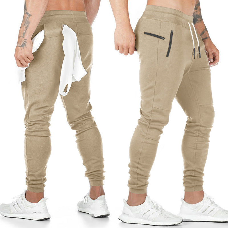 Herren sportliche Jogginghose mit elastischem Bund und funktionalen Taschen Aliams