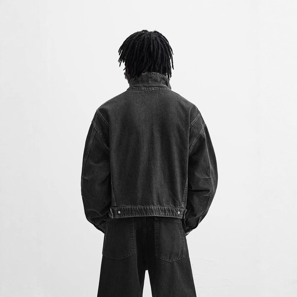 Herren Denim Bomberjacke Aliams