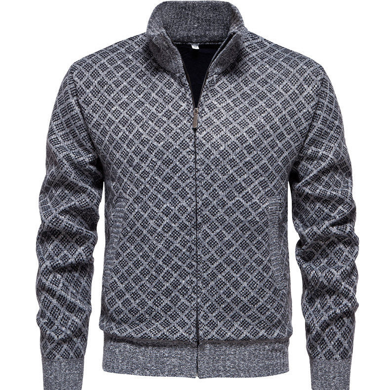 Herren gesteppte Sweatjacke Aliams