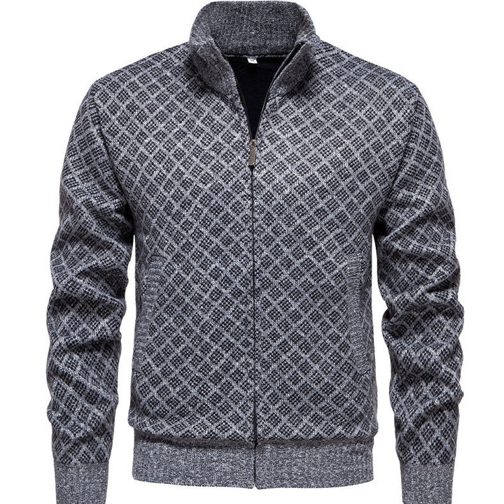 Herren gesteppte Sweatjacke Aliams