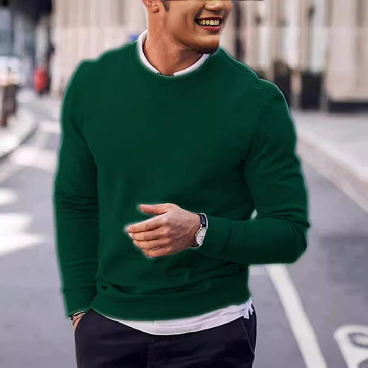 Herren Grobstrickpullover mit modernem Schnitt und kuscheligem Innenfutter Aliams