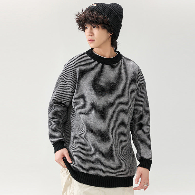 Herren Grobstrickpullover Aliams