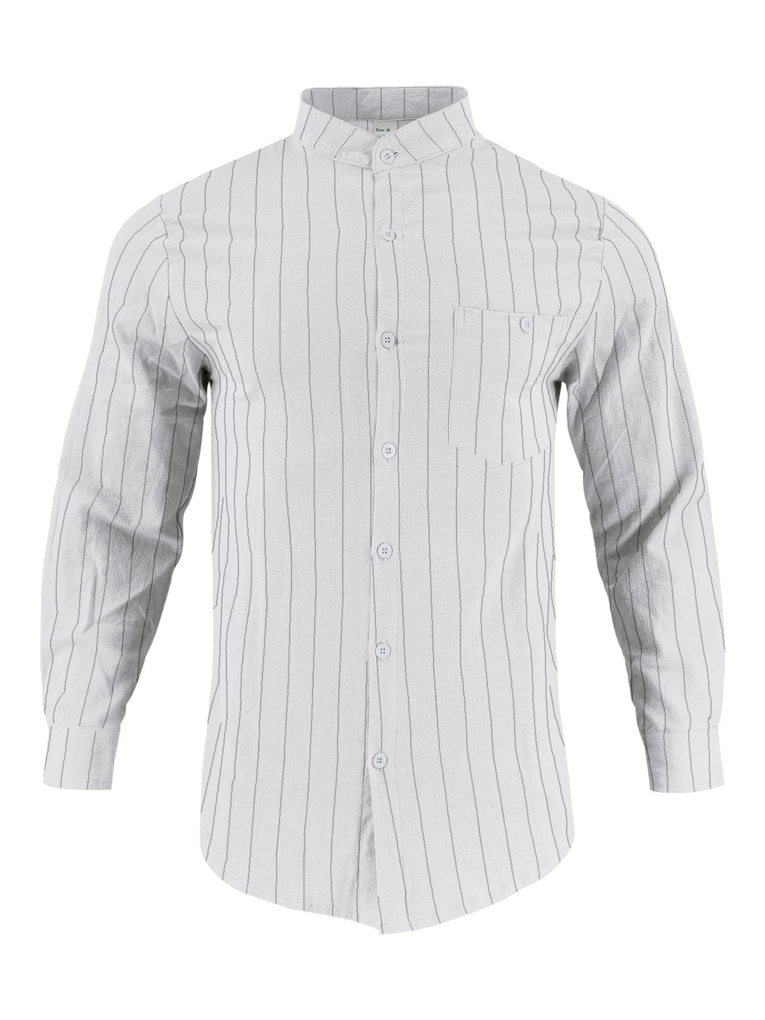 Herren Hemd mit modernem Streifenmuster Aliams