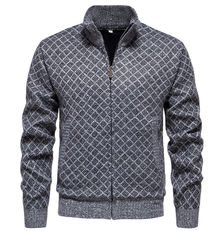 Herren gesteppte Sweatjacke Aliams