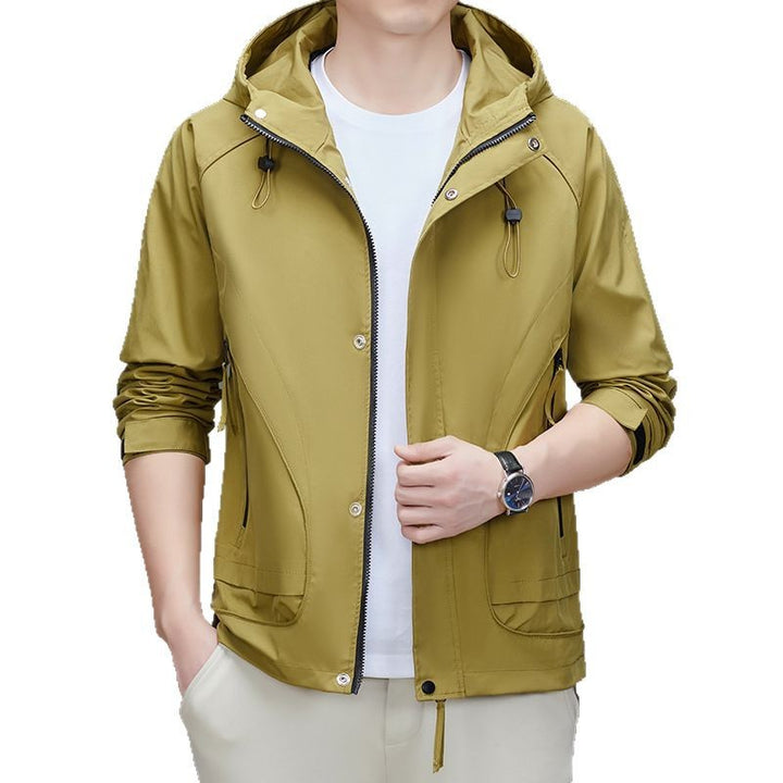 Herren Sportliche Übergangsjacke mit praktischem Kapuzendesign Aliams