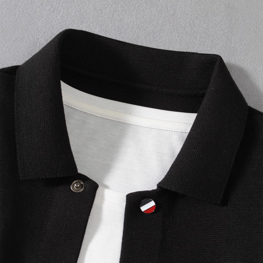 Herren Hemdjacke mit modernem Schnitt und sportlichen Akzenten Aliams