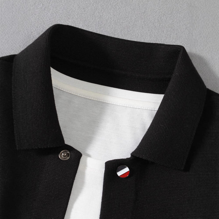 Herren Hemdjacke mit modernem Schnitt und sportlichen Akzenten Aliams