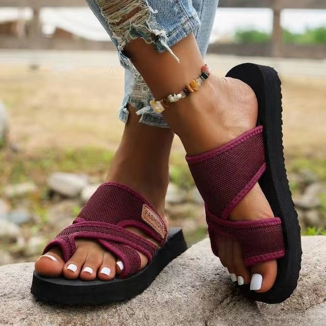 Stilvolle, Bequeme Orthopädische Sandalen Für Damen