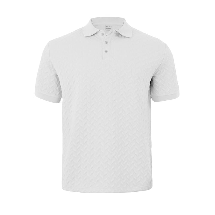 Herren sportliches Poloshirt mit strukturiertem Design Aliams