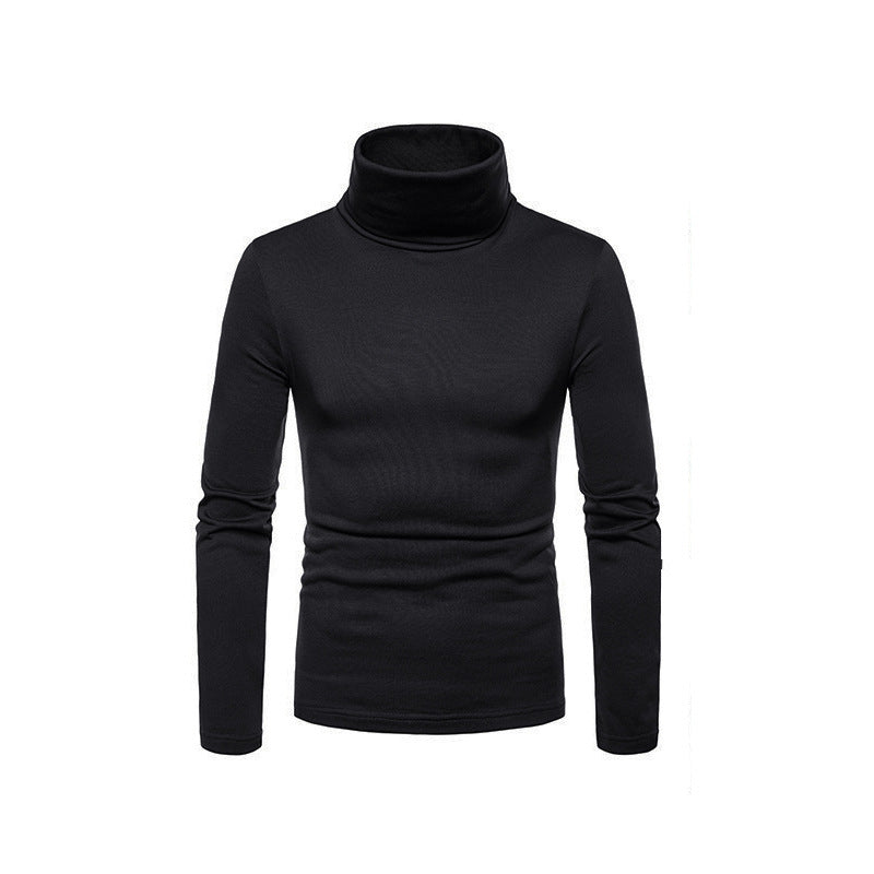 Herren Rollkragenpullover aus weichem Stretchmaterial Aliams
