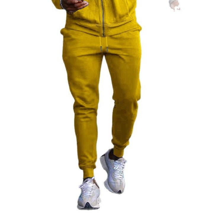 Herren bequeme Jogginghose mit elastischem Bund und praktischen Taschen Aliams