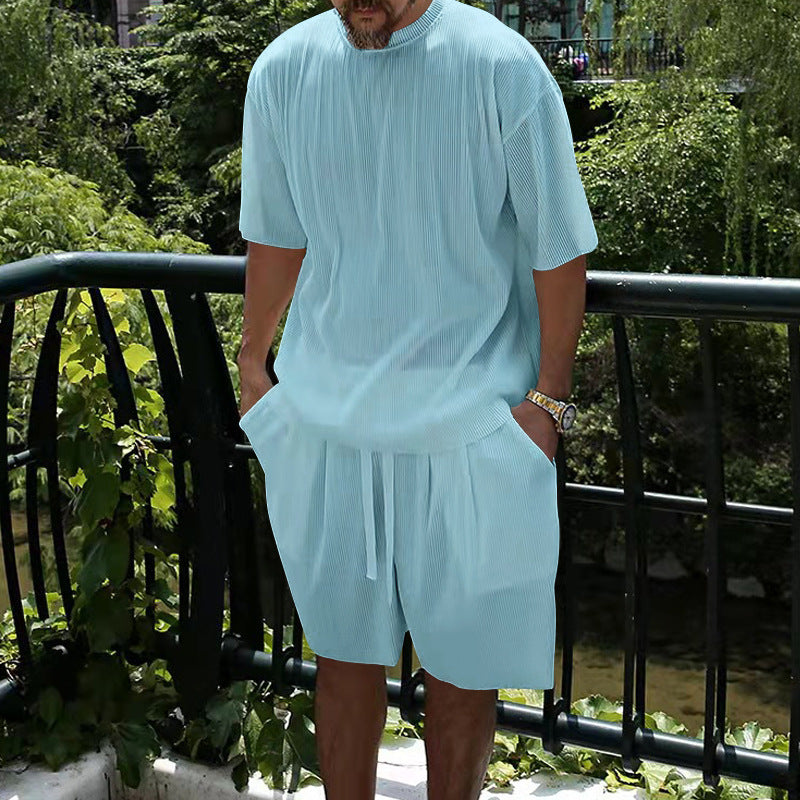 Herren Freizeit Shorts mit luftiger Passform und hochwertiger Struktur Aliams