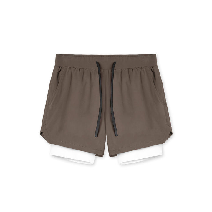 Herren Sportliche Hybrid-Shorts mit Innenfutter Aliams