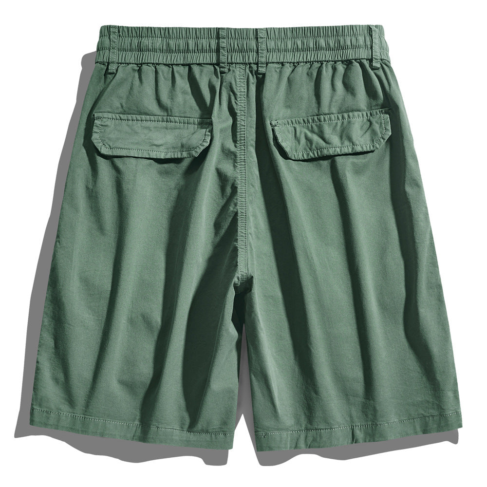 Herren Cargo-Shorts mit elastischem Bund und multifunktionalen Taschen Aliams 1758210123