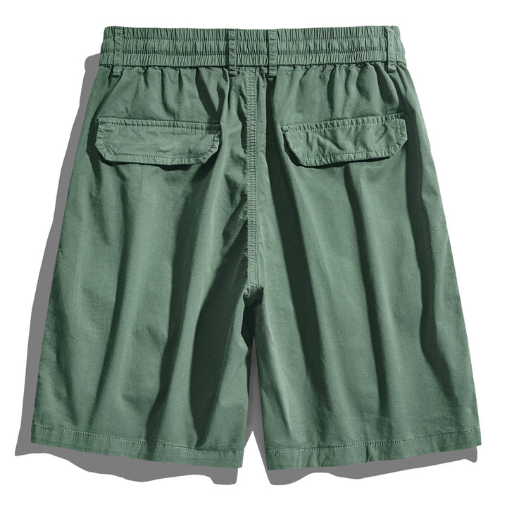 Herren Cargo-Shorts mit elastischem Bund und multifunktionalen Taschen Aliams 1758210123