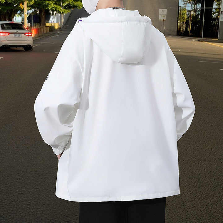 Unisex Freizeitjacke mit wasserdichten Eigenschaften und praktischen Taschen Aliams