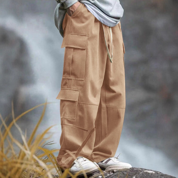 Herren Cargo-Hosen mit praktischen Seitentaschen und entspannter Passform Aliams