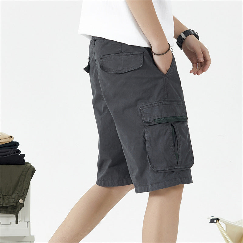 Herren funktionale Cargo-Shorts mit zahlreichen Taschen Aliams