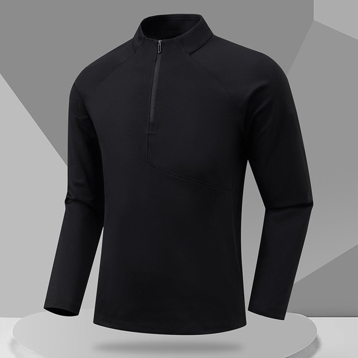 Herren Funktionspullover mit Stehkragen Aliams