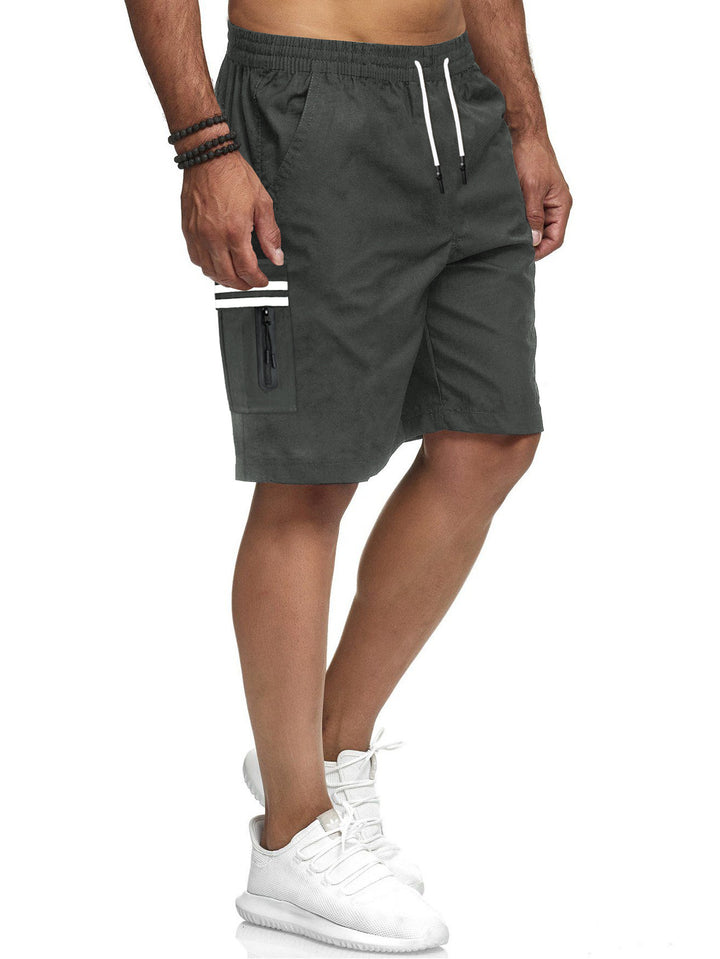 Herren Badeshorts mit praktischen Reißverschlusstaschen und elastischem Bund Aliams